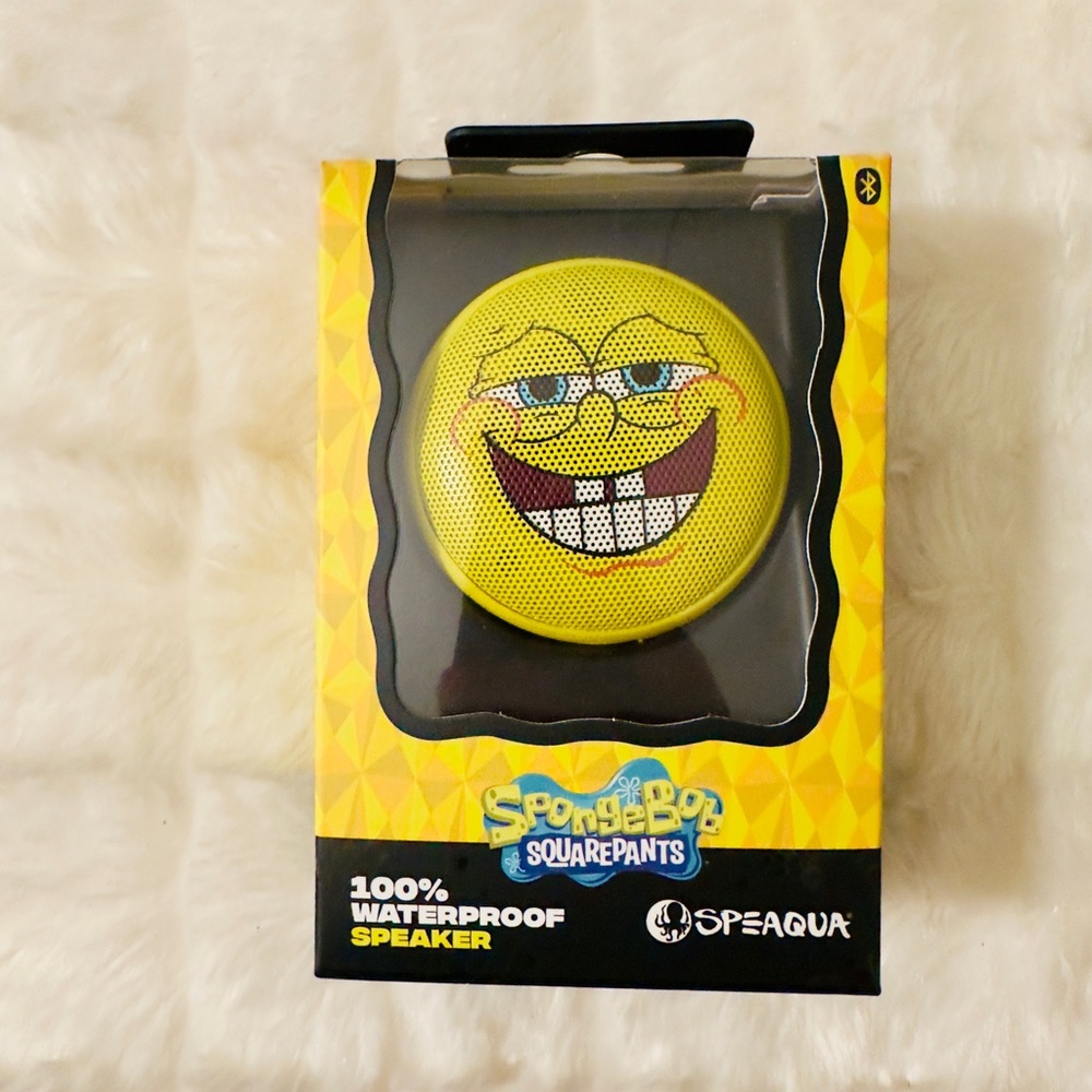 SpongeBob SquarePants Yellow Waterproof Speaker